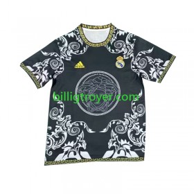 Billige Fotballdrakter Real Madrid Versace Edition Hjemmedraktsett Svart 2024/25 Kortermet
